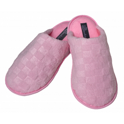 Chinelo Ladora Feminino Aconchego  Rosa Quadrado - LG2356