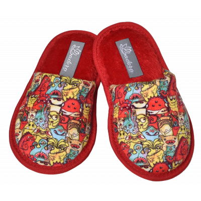 Chinelo Ladora Infantil Estampado Monstros  - LEC2329